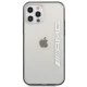 Mercedes AMG Metallic Painted Case for iPhone 12 Pro Max, Clear/Black