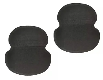 Underarm Sweat Pads for Clothing Sweat Protection 1 Pair, black