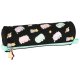 School pencil case sachet black Pusheen Pastel