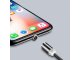 Магнитный кабель для зарядки 3-в-1 Micro USB / Type-C / Lightning, 1м, черный