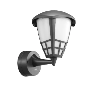 Maclean MCE519 GR Outdoor Wall Lamp 1xE27, Max 60W, IP65, Grey