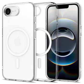 Spigen Liquid Crystal Mag MagSafe Case for iPhone 16e / 17e, Transparent