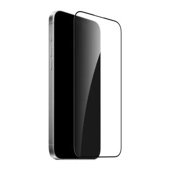 Puro Frame Tempered Glass Screen Protector with Frame for iPhone 16 Pro, 9H