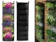 Vertical Felt Plant Bag, 7 Pockets, Hanging