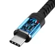 BWOO BZ47 USB-C to 3.5mm AUX Audio Adapter, Black