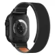 Tech-Protect Nylon Elite dirželis Apple Watch 44 / 45 / 46 / 49 mm, juodas / oranžinis