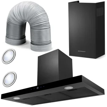 Cooker Hood 90 cm Berdsen BT-218 Black