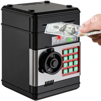 Kruzzel Electronic Safe Money Box with PIN Code