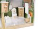 LULILO Wooden Play Dollhouse with Furniture and LED Lightning, 78cm