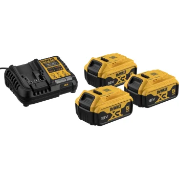 DeWalt DCB1104P3-QW 18V 5Ah Battery & Charger Set