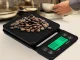 Digital Coffee Scale with Timer & Tare Function, 5 kg × 0.1 g, Black