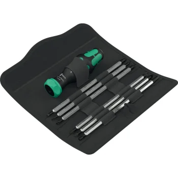 Ratchet Screwdriver Set Wera Kraftform Kompakt Vario RA, 7 pcs