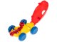 Balloon Launcher & Powered Car Toy Set Aerodynamic Cars Racers Party Supplies with Manual Balloon Pump, Angry Bird