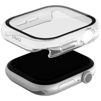 Uniq Nautic Case for Apple Watch Series 10 42mm - Dove / Transparent