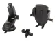 Universal Car Phone Mount for Windshield & Dashboard Black