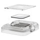 Apple Watch 7 (45 mm) Spigen \"EZ FIT\" Tempered Glass Screen Protector 2 pcs. | Защитное Стекло для...