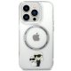 Apple iPhone 13 Pro 6.1\'\' Karl Lagerfeld Iconic Karl&Choupette Magsafe Case Cover (KLHMP13LHNKCIT), Transparent