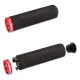 Rockbros BT1001BKRD Sponge Bicycle Handlebar Grips - Black/Red