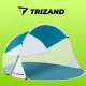 Trizand 00020974 Pop-Up Beach Tent 190x120x90 cm, Turquoise/White