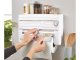 Shelf Kitchen Organizer Holder Box Spice Rack Paper Towel Foil Holder