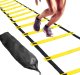 Koordinācijas kāpnes treniņiem 6m, dzeltenas/melnas