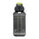 KiCA Hydro+ sports bottle 1000 ml, black