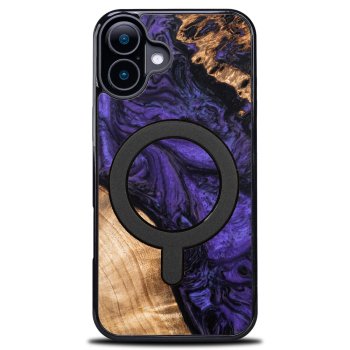 Bewood unikāls korpuss iPhone 16 - Violets ar MagSafe | Unique Case for Violet with