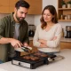 KADEN 2000W Electric Panini Press Grill and Sandwich Maker Indoor Grill