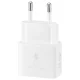 Samsung EP-T2510XWEGEU 25W SFC GaN Wall Charger with USB-C Cable - White