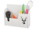 Hanging Organizer / Kitchen and Bathroom Shelf, White