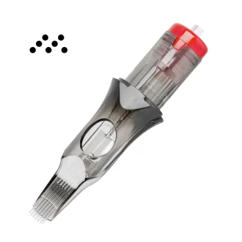 El Cartel V2 0.35 7 RM-W Long Taper Tattoo Cartridges, 10 pcs