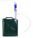 Battery-Operated Liquid Transfer Pump for Fuel and Water, blue
