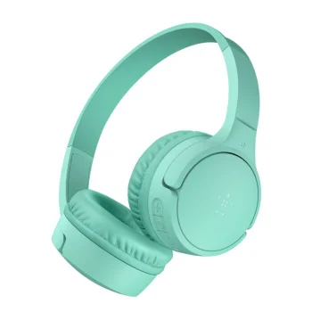 Belkin Soundform Mini Wireless Kids Headphones, Mint