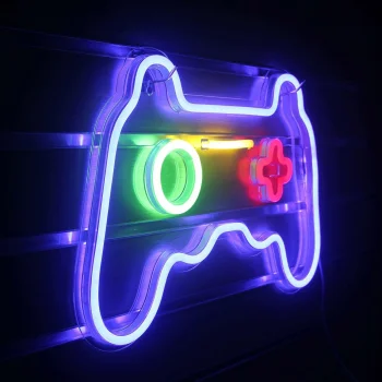 LED Neon Pad Lamp Gamepad Shape
