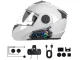 Motorcycle Bluetooth Intercom Y12 Pro Helmet Headset Voice Assistant