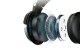 Oneodio Pro 10 Wired Headphones, Grey