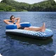 Bestway Indigo Wave 43533 Inflatable Lounge Mattress with Backrest, 191x107 cm
