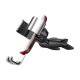 Baseus Metal Age Gravity Car Mount Air Vent Phone Bracket Holder for CD Slot, Silver | Автомобильный...