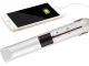 Wireless Ceramic Hair Straightener 2in1 with LCD and Power Bank Function, White