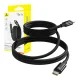 USB-C to USB-C Cable Baseus Tungsten Gold 100W 1m Black
