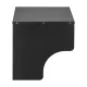 EV Charger Protective Canopy Maclean MC-902, Stainless Steel, 28x32.5x44 cm, Black
