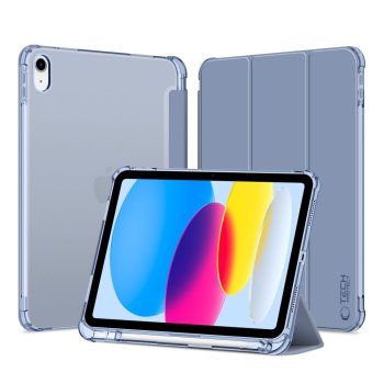 Tech-Protect SC Pen Hybrid Case for iPad 10 (2022), Blue / Transparent
