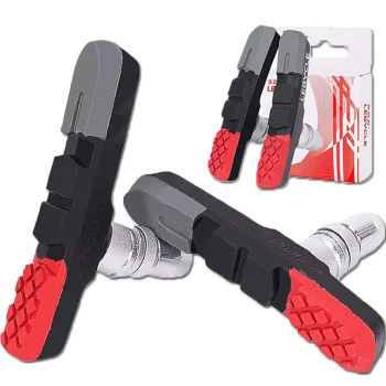 V-brake Threaded Bicycle Brake Pads for MTB / Trekking