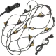 Maclean MCE410 Garden Light Chain, 10m, 10x E27, IP44