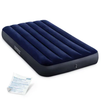 Intex 64757 Single Airbed 191x99x25 cm, Blue