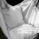 Iso Trade Gardlov Brazilian Hammock Chair with Cushions, Grey