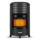Humberg HM-901 Portable Gas Heater, 4.2 kW, Black