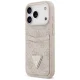 Guess iPhone 17 Pro Case 4G Double Card Triangle, Pink