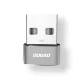 Dudao USB Type-C to USB Adapter, Black