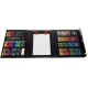 Maaleo Art Set in Suitcase, 208 Pieces, Black